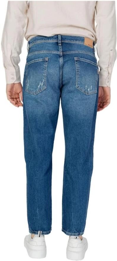 Antony Morato Blauwe Rits Knopen Jeans Lente Zomer Blue Heren - Foto 3