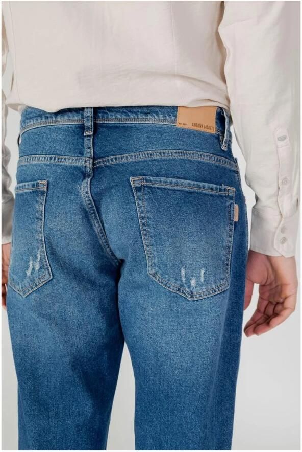 Antony Morato Blauwe Rits Knopen Jeans Lente Zomer Blue Heren