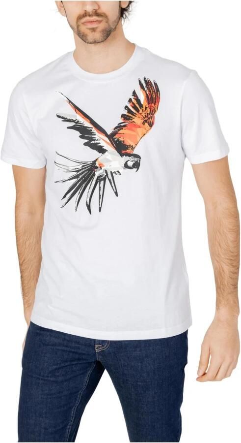 Antony Morato Heren T-shirt Lente Zomer Collectie Katoen White Heren - Foto 2