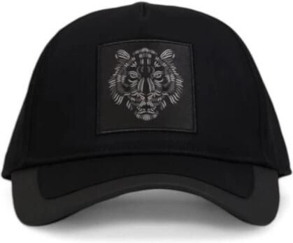 Antony Morato Zwarte bedrukte spetten met gesp Black