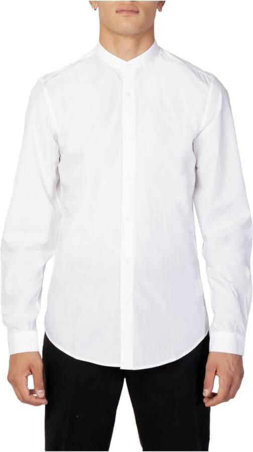 Antony Morato Overhemd Lange Mouw SEOUL SLIM FIT MMSL00692-FA400078 - Foto 4