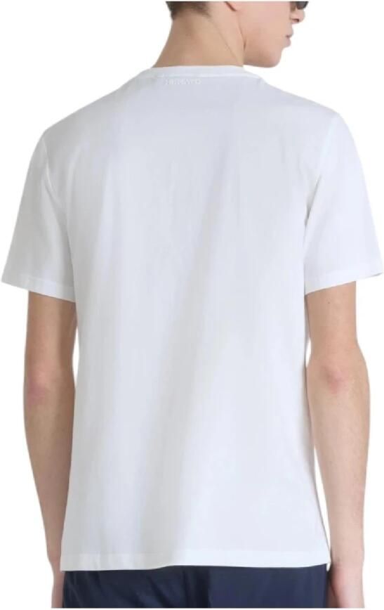 Antony Morato Witte Tijgerprint T-shirt White Heren