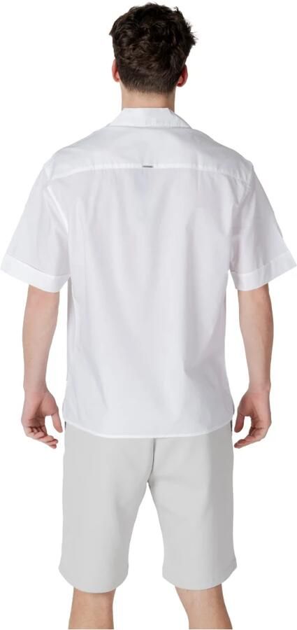 Antony Morato Witte V-hals shirt met voorzakken White Heren - Foto 2