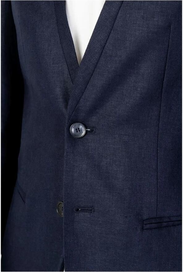 Antony Morato Blauwe Knoopsluitende Blazer Lente Zomer Mannen Blue Heren - Foto 2