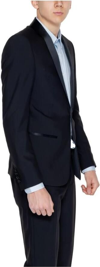 Antony Morato Zwart Pak Jas Lente Zomer Collectie Black Heren - Foto 3