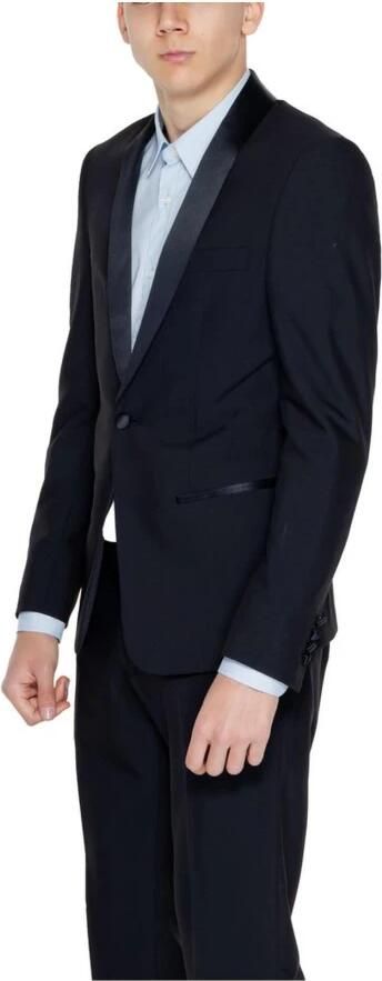 Antony Morato Zwart Pak Jas Lente Zomer Collectie Black Heren - Foto 2