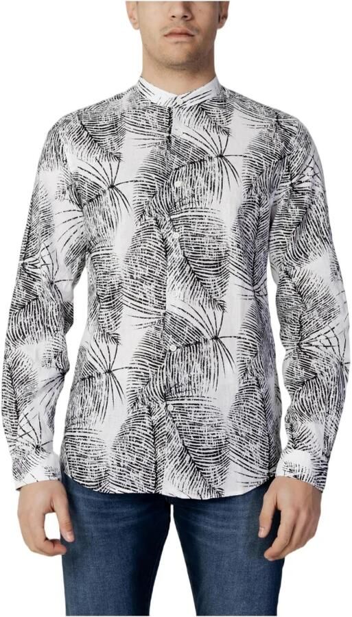 Antony Morato Overhemd Lange Mouw CAMICIA SEOUL SLIM FIT MMSL00631-FA430564