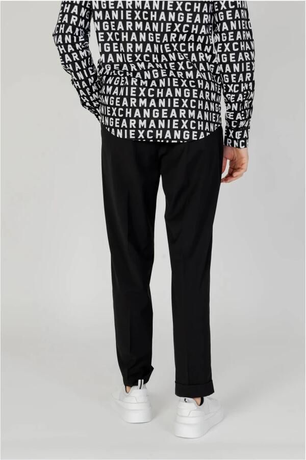 Antony Morato Zwarte broek met rits en knoopsluiting Black Heren