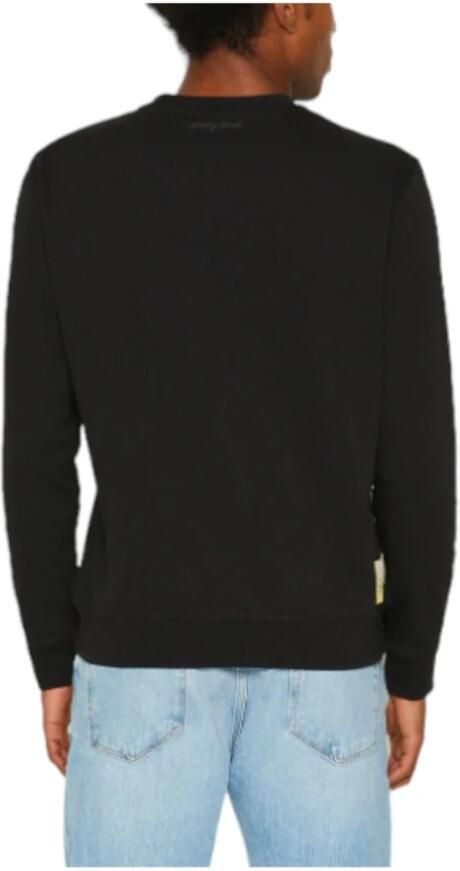 Antony Morato Zwarte Homer Simpson Sweatshirt Black Heren - Foto 2