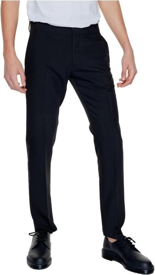 Antony Morato Heren Pak Broek Lente Zomer Collectie Black Heren