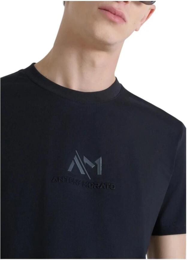 Antony Morato Zwarte T-shirt met korte mouwen Black Heren