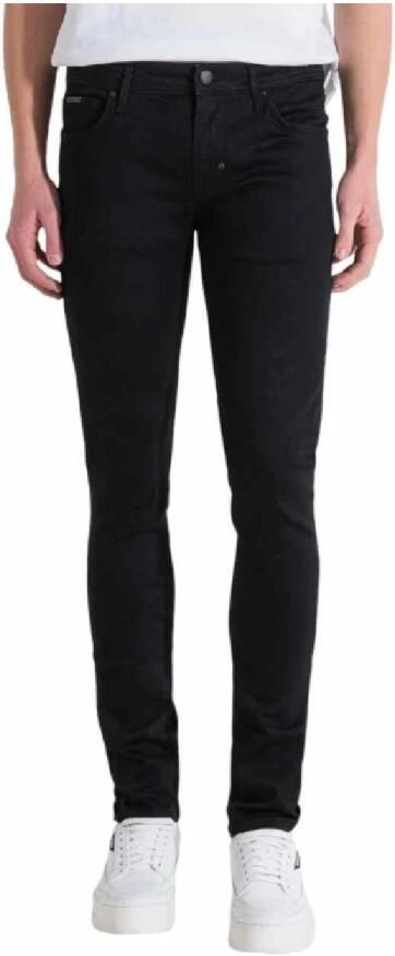Antony Morato Zwarte Tapered Broek Stijlvol Comfort Black Heren - Foto 3