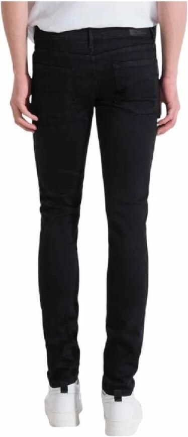 Antony Morato Zwarte Tapered Broek Stijlvol Comfort Black Heren - Foto 2