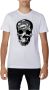 Antony Morato Witte Bedrukte T-shirt voor Heren White Heren - Thumbnail 1