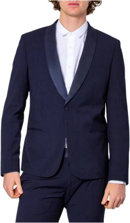 Antony Morato Men's Blazer Blauw Heren