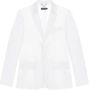 Antony Morato Slim Fit Linnen Pak Jas Lente Zomer White Heren - Thumbnail 2