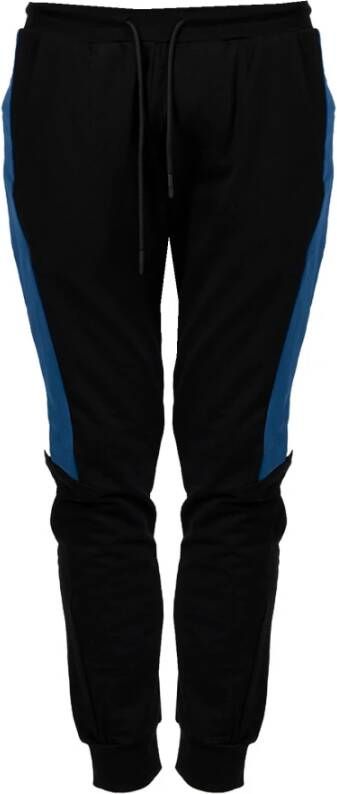 Antony Morato Casual katoenen broek met elastische tailleband Zwart Heren