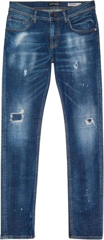 Antony Morato Gilmour Super Skinny-Fit Jeans Blauw Heren