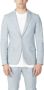 Antony Morato Groene Marl Blazer met Reverskraag Green Heren - Thumbnail 1