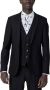 Antony Morato Zwarte Blazer met knoopsluiting en V-hals voor heren Black Heren - Thumbnail 2