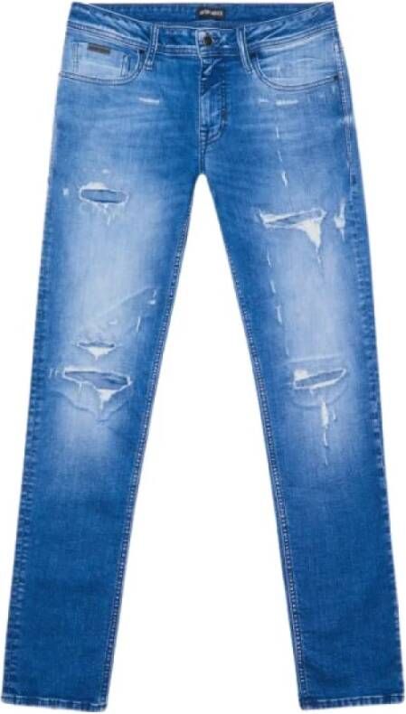 Antony Morato Jeans- AM Gilmour Tapered FIT Power Stetch Blauw Heren