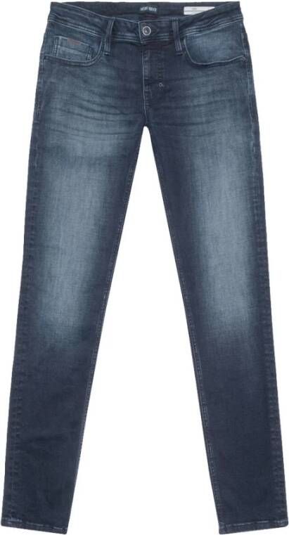 Antony Morato Heren Jeans in Blauw met Ritssluiting en Knoopsluiting Blue Heren
