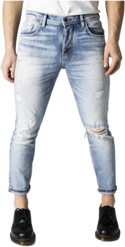 Antony Morato Jeans gewoon voor- en achterzakken Blauw Heren