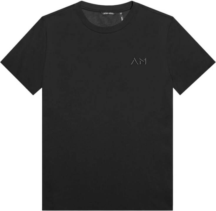 Antony Morato Korte Mouw T-shirt Zwart Heren