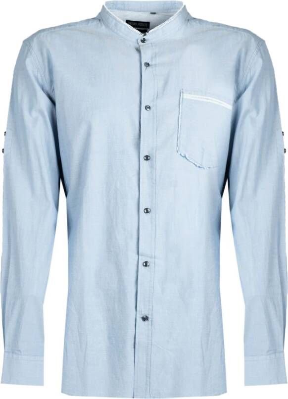 Antony Morato lim; Overhemd Blauw Heren