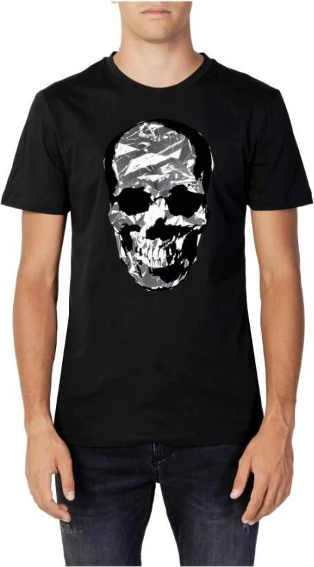 Antony Morato Black Men & T-shirt Zwart Heren