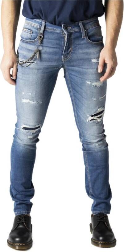 Antony Morato Blauwe Jeans met Versleten Effect voor Heren Blue Heren