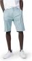 Antony Morato Turquoise Linnen Shorts met Rits Sluiting Blue Heren - Thumbnail 1