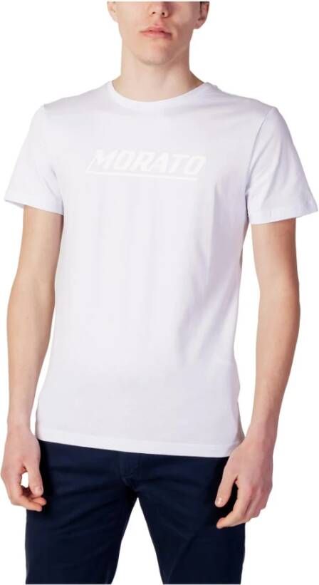 Antony Morato Witte Korte Mouw T-shirt White Heren