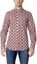 Antony Morato Katoenen Lange Mouw Shirt Lente Zomer Collectie Red Heren - Thumbnail 1