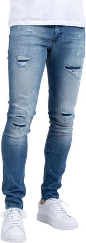 Antony Morato Skinny Trousers Blauw Heren