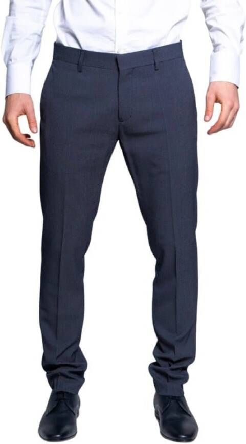 Antony Morato Men& Trousers In Blue Blauw Heren