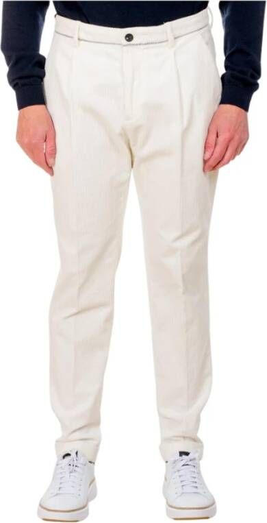 Antony Morato Straight Trousers White Heren