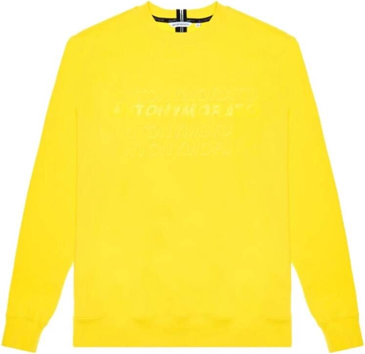 Antony Morato Sweatshirt Yellow Heren