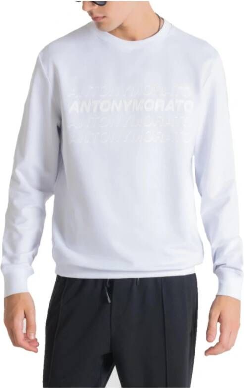 Antony Morato Sweatshirt White Heren