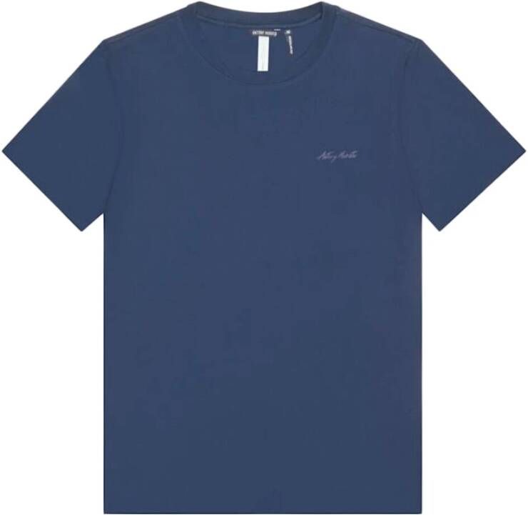 Antony Morato T-shirt korte mouw Blauw Heren