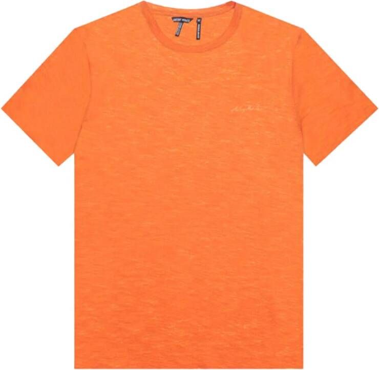Antony Morato T-shirt korte mouw Oranje Heren