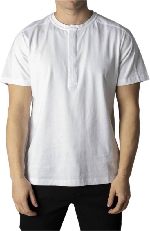 Antony Morato Witte korte mouw T-shirt White Heren