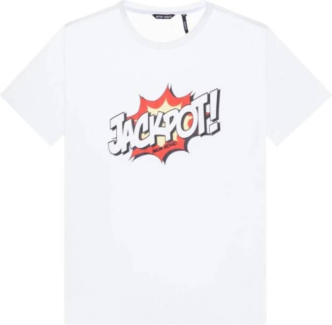 Antony Morato T-Shirts Wit Heren