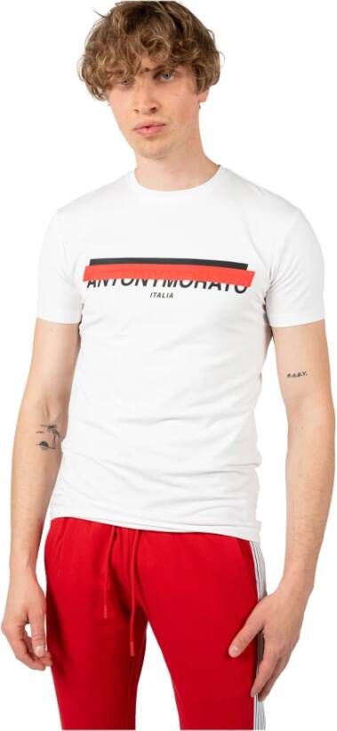 Antony Morato T-Shirts Wit Heren