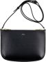 A.p.c. Zwarte leren schoudertas Black Dames - Thumbnail 5