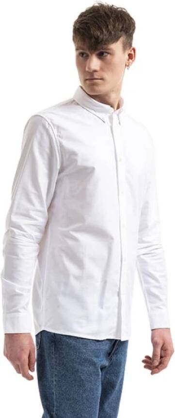 A.p.c. Greg Overhemd Regular Fit White Heren