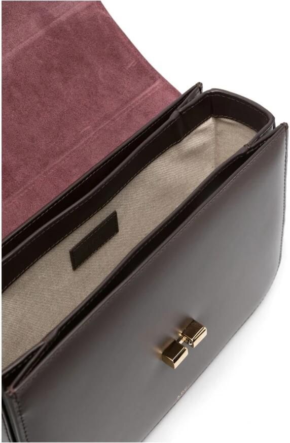 A.p.c. Grace Crossbody Tas in Donkerbruin Leer Brown Dames - Foto 7