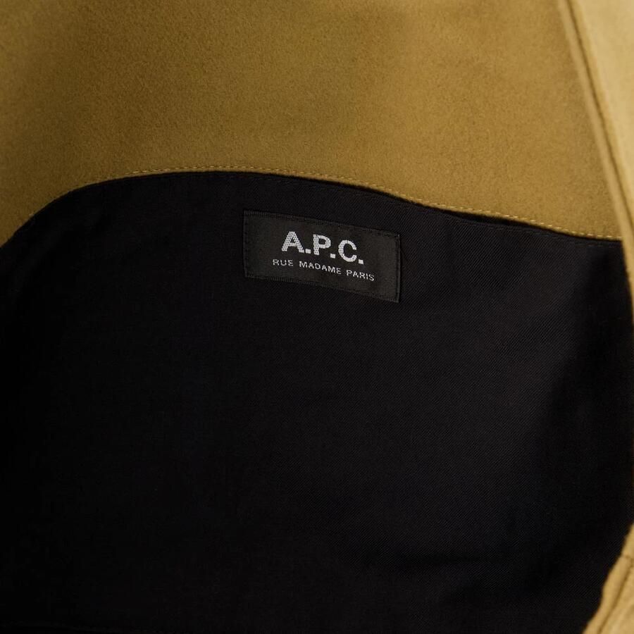 A.P.C. Totes & shoppers Tote Ninon Wool Brown in bruin - Foto 2