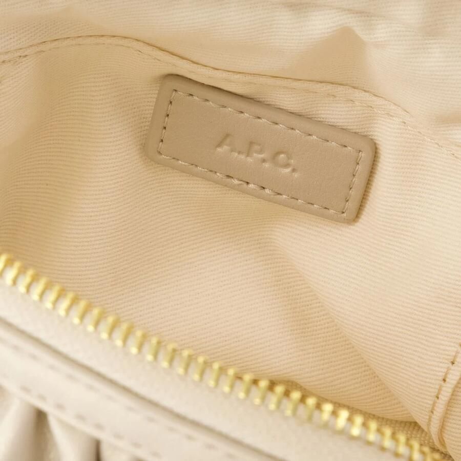 A.p.c. Gouden Kleine Clutch PVC Dubbel Draag Yellow Dames - Foto 2