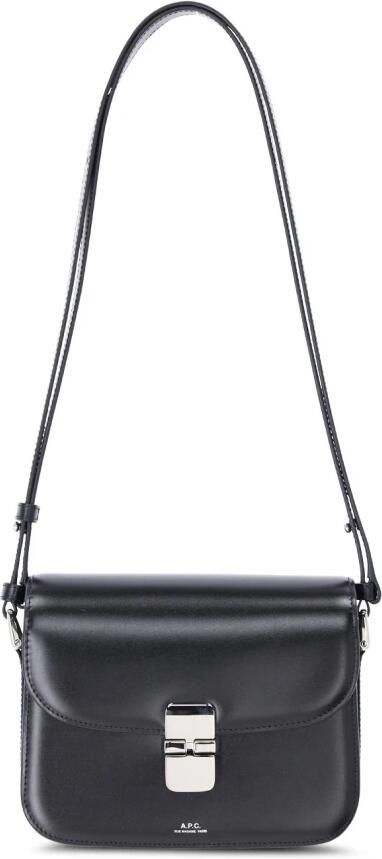 A.p.c. Cross Body Tas voor Moderne Vrouwen Black Dames